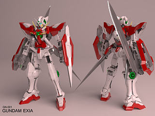 高達 EXIA（個人主頁-ZNjMyMjk5Mg==） - 動畫/影視 - 站酷設計師Ken風原創(chuàng)素材 - 站酷ZCOOL