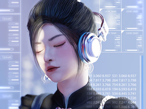 虚拟人SHEFI【为讯飞创作的ip】