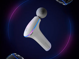 SKG筋膜槍產(chǎn)品場(chǎng)景渲染