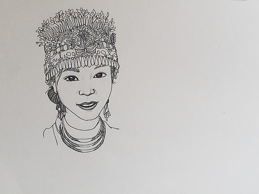 人物头像画