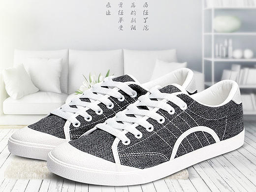 休闲帆布鞋爆款详情鞋子商业摄影静物拍摄文艺清新潮流帆布鞋详情策划设计