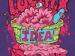 2011夏季 潮流服饰 Lucifer Dark 的T恤图案 红色快速食品（第一集）