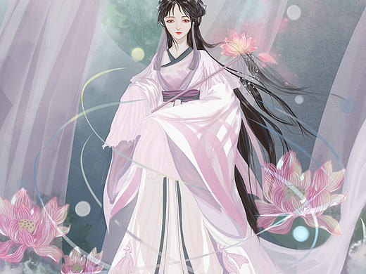 缘定三生白娘子（个人主页-ZNDEwMzQwNjQ=） - 艺术插画 - 站酷设计师惊盏三灯米原创素材 - 站酷ZCOOL