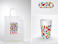 汇奇天下餐饮品牌创建、策划与推广 LOGO/vi/海报设计
