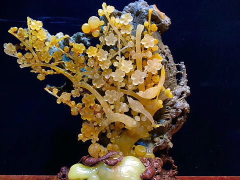 青田石雕艺术品