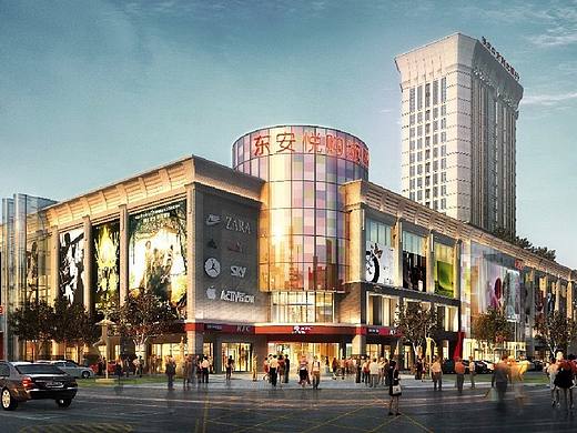 金箭标识——东安悦购城商场导视