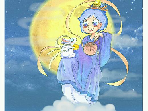 仲秋（个人主页-ZMjQxNTU4NzY=） - 创作习作 - 站酷设计师叁七子原创素材 - 站酷ZCOOL