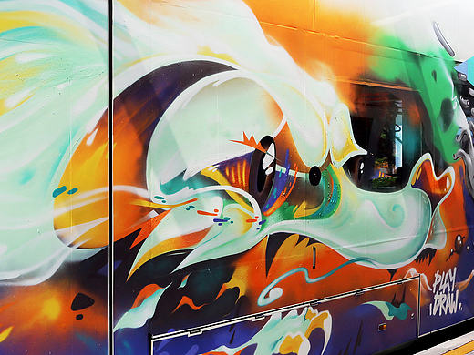 广州有轨电车涂鸦 2016.5