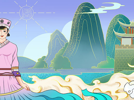 文创插画（个人主页-ZNTcyMTU0NDA=） - 商业插画 - 站酷设计师拿画笔的怪人原创素材 - 站酷ZCOOL