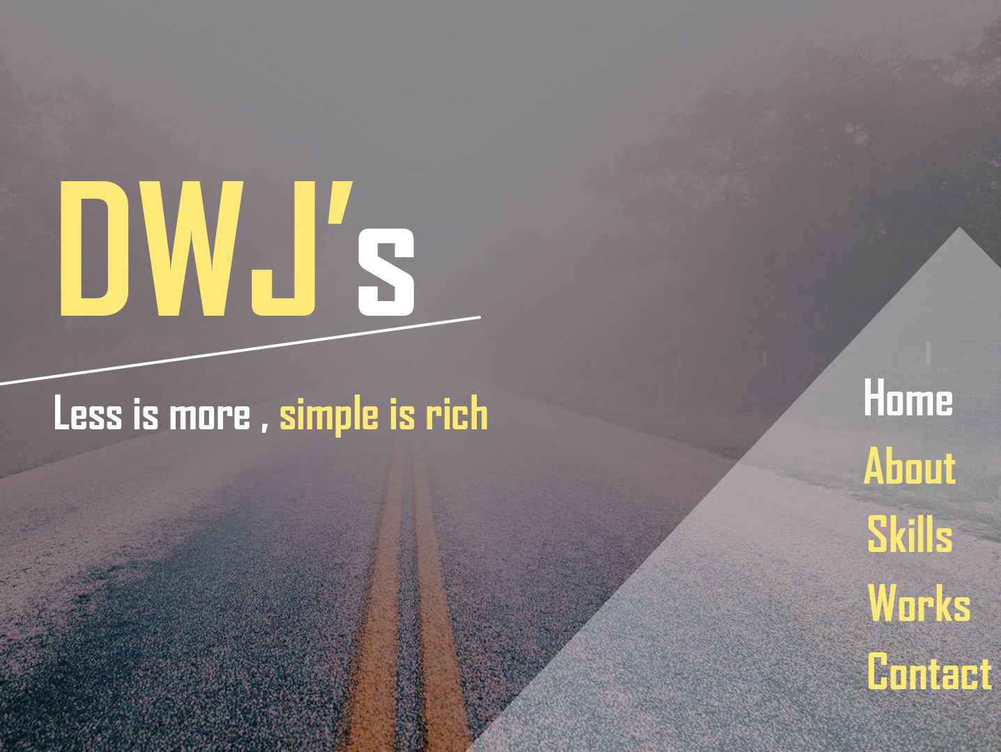 个人网站_橘子没有树-站酷ZCOOL