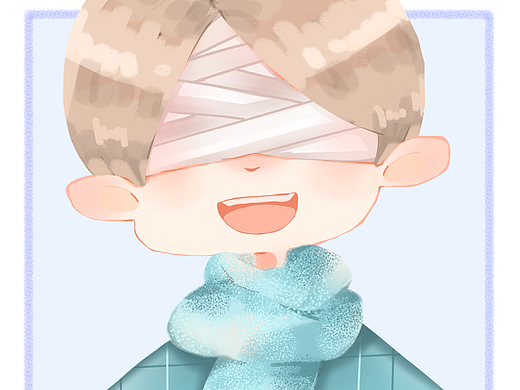 【指绘】小瞎子