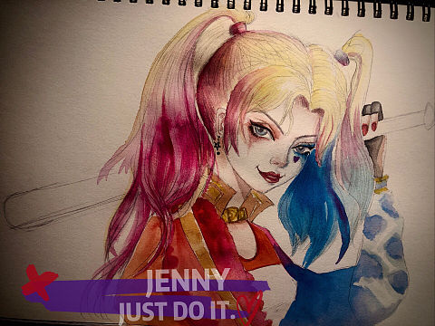 小丑女（个人主页-ZNDI1NDg5OTY=） - 创作习作 - 站酷设计师Jennybaby221原创素材 - 站酷ZCOOL