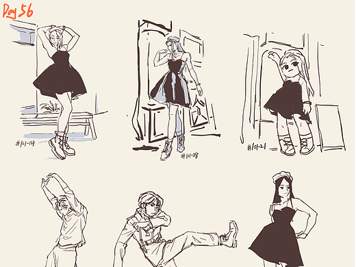 11期Day56 @速寫班長(zhǎng) #速寫60天挑戰(zhàn)賽# ???（個(gè)人主頁-ZNTk0NTYwNjA=） - 創(chuàng)作習(xí)作 - 站酷設(shè)計(jì)師一語四字原創(chuàng)素材 - 站酷ZCOOL