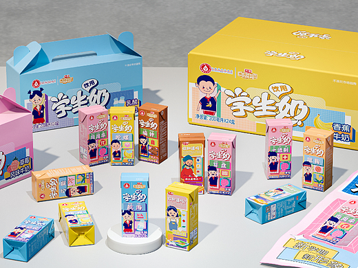 包装设计｜光明学生奶
