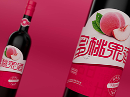 蜜桃果酒包裝