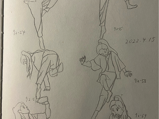 20220415第十一期 #速寫60天挑戰(zhàn)賽# day46 @速寫班長（個(gè)人主頁-ZNTkyMjk4ODg=） - 創(chuàng)作習(xí)作 - 站酷設(shè)計(jì)師夏晨溦原創(chuàng)素材 - 站酷ZCOOL