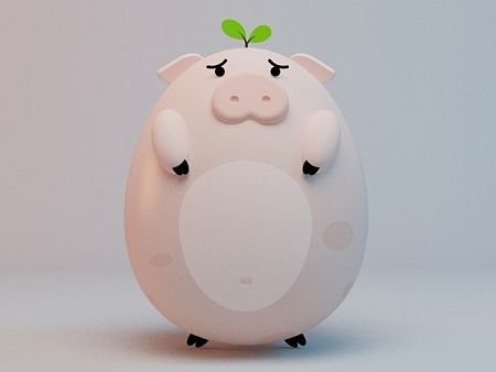 把某猪的猪猪塞成立体猪（个人主页-ZMTM1MTExNDQ=） - 人物/生物 - 站酷设计师图为设计原创素材 - 站酷ZCOOL