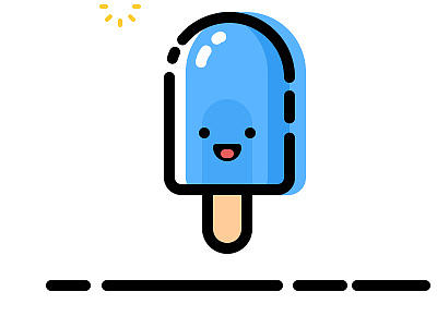 线条冰淇淋随笔