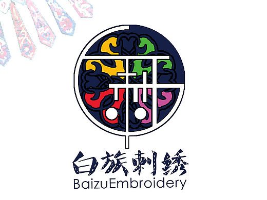 白族刺绣VI形象设计