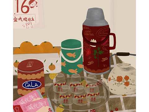 从前（个人主页-ZNDE1ODA0Njg=） - 艺术插画 - 站酷设计师Kawing呀原创素材 - 站酷ZCOOL