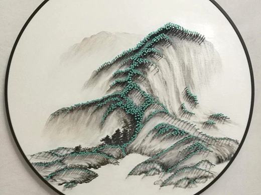 钉子工艺画