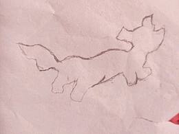 试图想把它去设计成狗狗的图案造型。（作者中国创意）