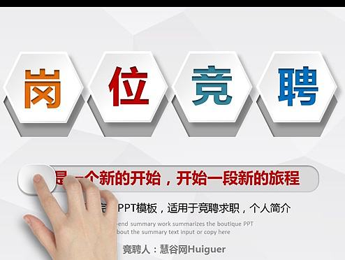 慧谷网PPT设计之招商加盟PPT模板设计