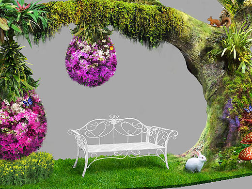 购物中心春季美陈概念设计