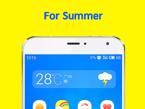 for summer（个人主页-ZMTI4NzI5NjQ=） - 主题/皮肤 - 站酷设计师PY24原创素材 - 站酷ZCOOL