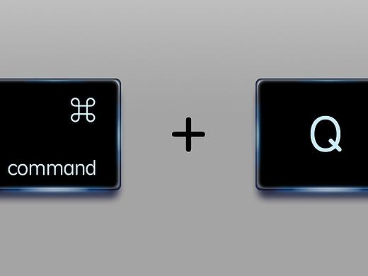 command +q