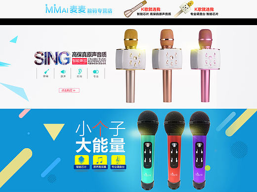 数码类 麦克风网店