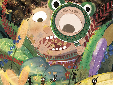 🔍 阳光斑驳树影婆娑