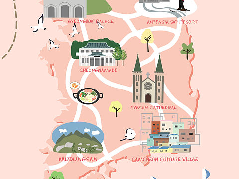 Korea.（个人主页-ZNDI0MjEwMjA=） - 创作习作 - 站酷设计师小牛奶面包原创素材 - 站酷ZCOOL