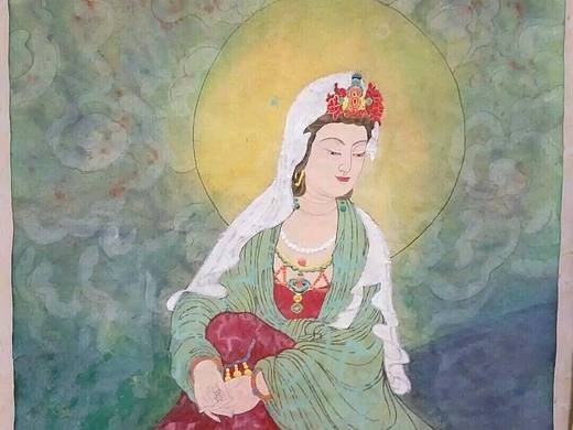 佛像（个人主页-ZMjMxMzgwMjQ=） - 绘画 - 站酷设计师zeng小凉原创素材 - 站酷ZCOOL