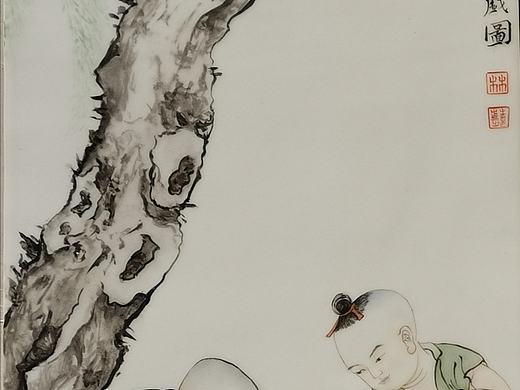 釉上新彩（个人主页-ZNDE2NDYzMzY=） - 绘画 - 站酷设计师步野识苹原创素材 - 站酷ZCOOL