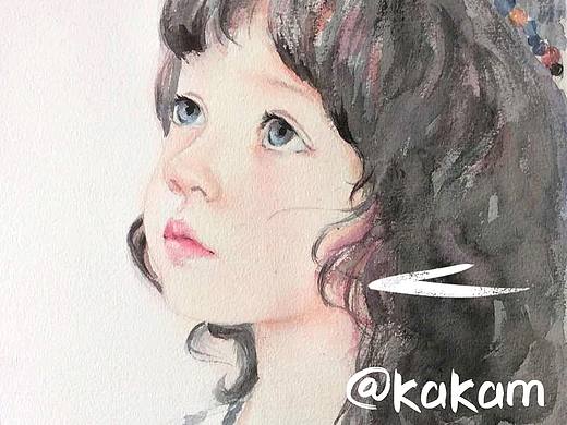 水彩人物