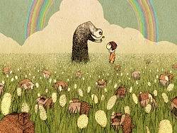 这支花给你（个人主页-ZNDMyOTcy） - 商业插画 - 站酷设计师wuhaidon原创素材 - 站酷ZCOOL