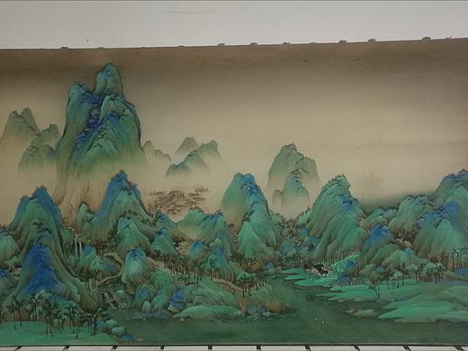 大青绿山水（个人主页-ZMzEyMzg5NTY=） - 绘画 - 站酷设计师三一闲人原创素材 - 站酷ZCOOL