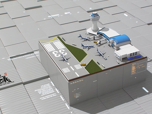 智慧机场创意短片