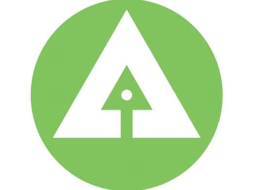 A字logo