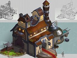 作业建筑（西幻