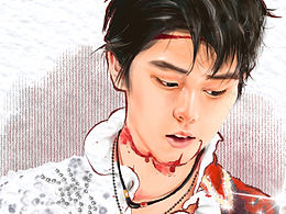 羽生結(jié)弦 漫畫連載 北京冬奧會(huì)插畫 存證