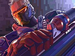 守望先鋒像素畫(huà)