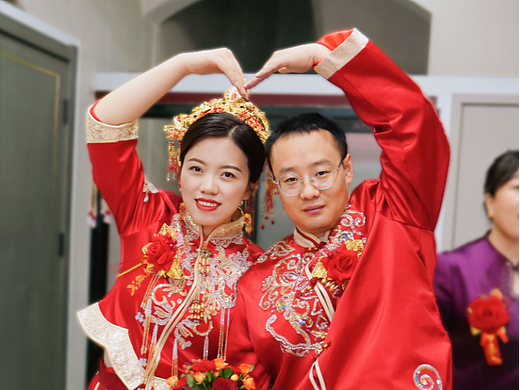 照片记录一个陕北婚礼