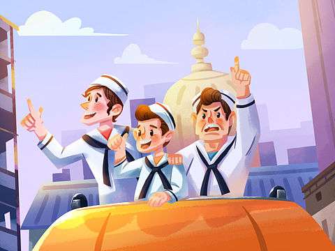 插画习作（个人主页-ZNTIxMzQzMTI=） - 绘本 - 站酷设计师熊掌丫原创素材 - 站酷ZCOOL