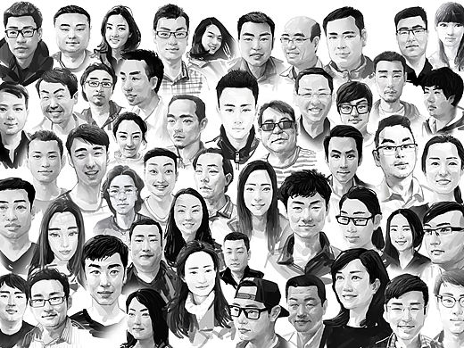梅州DS 媒体试驾会。现场绘制肖像活动。（图多流量慎点）