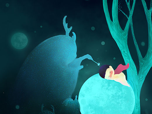 夜曲（個人主頁-ZMTUyOTgyNjQ=） - 創(chuàng)作習作 - 站酷設計師寂林原創(chuàng)素材 - 站酷ZCOOL