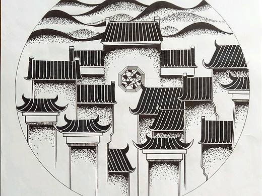 圆构图·构成设计