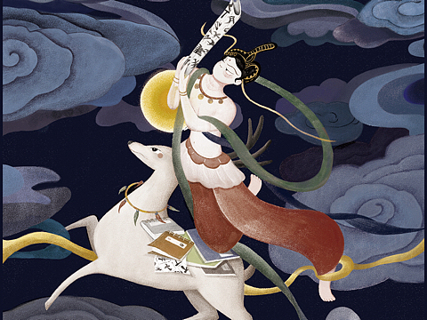 鹿王本生图/典籍杯文创比赛