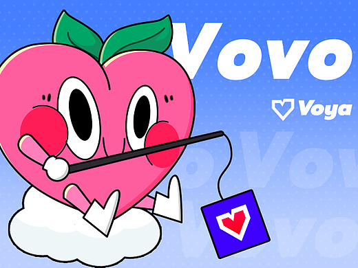 Vovo - 社交APP IP形象设计